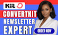 setup convertkit email marketing kit automation kit newsletter kit landing page