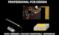 fix pcb design, esp32 iot pcb with rf antenna layout and dfm for production
