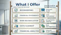 do bookkeeping and accounting using accounting software