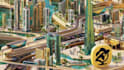 build open world 3d game map environment level design with terrain landscape