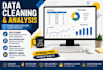 do data analysis and cleaning