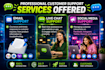 provide professional live chat support and customer service