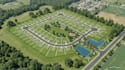 design land subdivision plan, 2d 3d site plan, plot plan land development render
