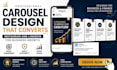 design artisanal carousel for instagram and linkedin, instagram carousel