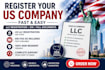 register your US llc, ein, and company formation with full documents