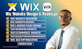 wix website redesign wix website design wix website development wix web redesign