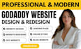 godaddy website design, redesign godaddy website design godaddy website