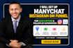 set up manychat instagram funnel for lead capture