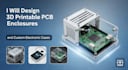 design 3d printable pcb enclosures and custom electronic cases
