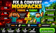 convert forge mod to fabric datapack fix minecraft modpacks errors fabric mods