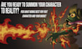 create a custom dnd character illustration