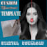 create a custom rhinestone template from your photo