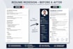 write, edit and design a professional resume or CV