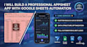 build a professional appsheet app with google sheets automation