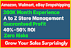 manage ebay, walmart, amazon, ds 2step account