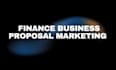 do finance consultation, business modelling proposal