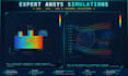 do 3d cad modeling, fea analysis, and cfd simulation in ansys