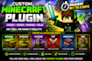develop custom spigot or paper minecraft plugin