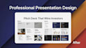 do professional presentation design, pitch deck, power point slides