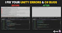 fix bugs, errors and issues in your unity project