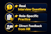 conduct a mock interview and give expert feedback