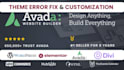 fix wordpress divi theme, avada theme issue, divi builder issue or xstore theme