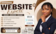 build, design, redesign website, wix, godaddy, ionos, website expert