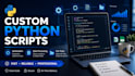 build custom python script for automation