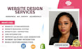 revamp wix website, redesign shopify store, revamp wordpress website squarespace