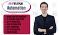 build make com automation workflow API integration CRM and zapier migration