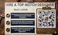 design a professional custom qr code with logo for your business