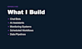 build a custom bot or ai automation system