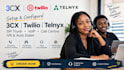setup twilio account sip trunk did number ivr inbound outbound call centre 3cx