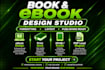 do ebook design, ebook formatting and layout design, book cover design