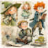 create comic book and custom illustration