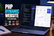 create dynamic PHP website with admin panel and mysql database