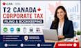 efile canada corporation tax, t2 canada as CPA business tax canada bookkeeping