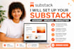 setup your substack account substack article post and newsletter