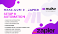 fix make com, made com, setup make com automation, make automation, make expert