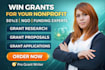 write nonprofit grant proposal 501c3 grant application and funding proposal