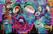 do illustration expressionism art, graffiti, abstract art
