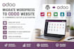 odoo erp migrate wordpress to odoo website odoo ecommerce setup odoo accounting