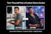 create a custom streamer avatar from your photo