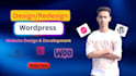 design wordpress website, redesign, clone website, woocommerce store
