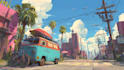 draw cartoon illustration art