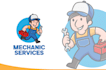 do modern high quality professional mechanic logo