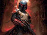 make a star wars and sci fi illustration