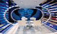 design 3d stage events layout, exhibition setup, stage setup