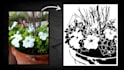 convert your photo into stencil design