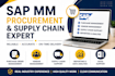 help in procurement, sap mm, and supply chain tasks
